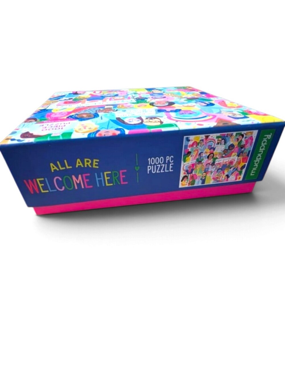 Mudpuppy 'All Are Welcome Here' 1000pc Puzzle Inclusive Progressive NEW